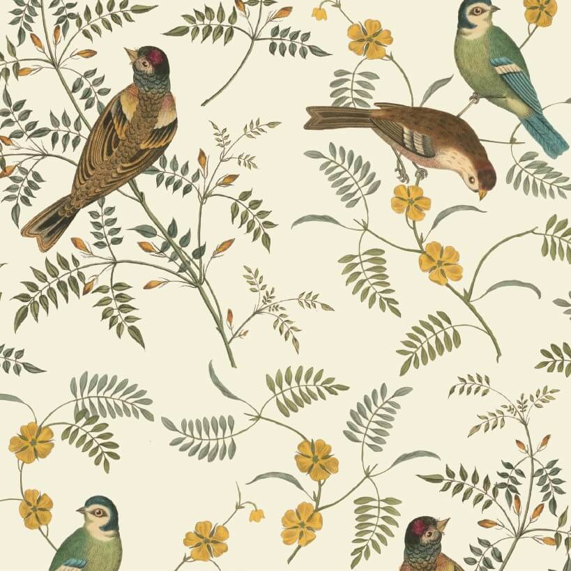 Découpage Papier Songbirds