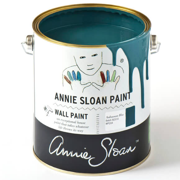 Wandfarbe Aubusson Blue von Annie Sloan