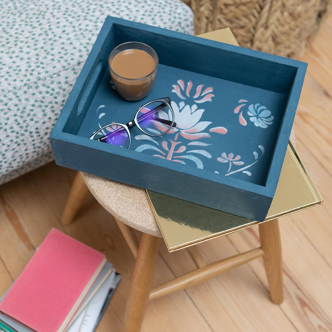 Kreidefarbe Tablett Upcycling-Set | Annie Sloan