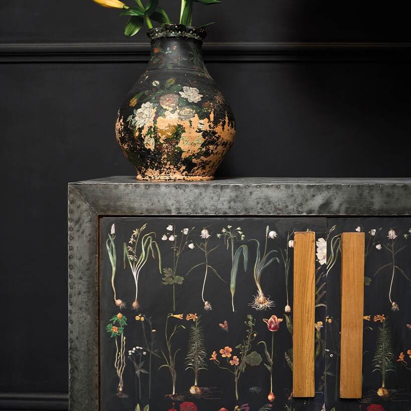 Découpage Papier Formal Garden