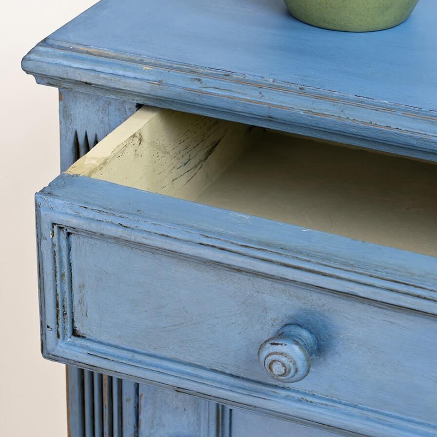 Kreidefarbe Greek Blue