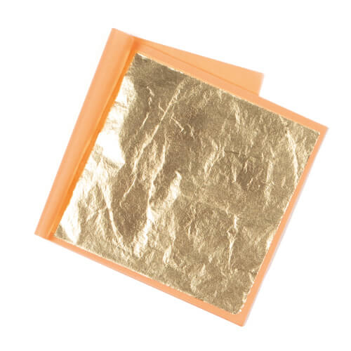 Veredelungsfolie Blattmetall Gold