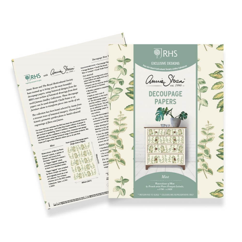 RHS Decoupage Papier Mint