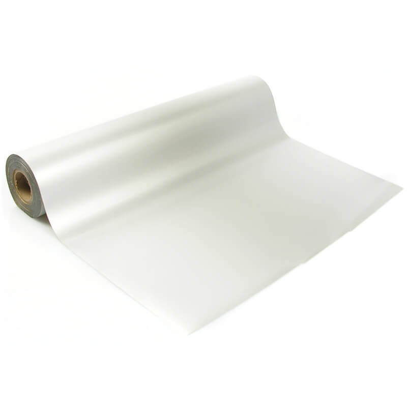 Metall Effektfolie Silber Matt