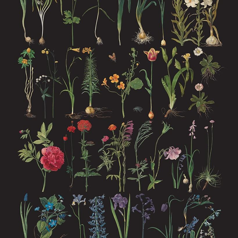 Découpage Papier Formal Garden