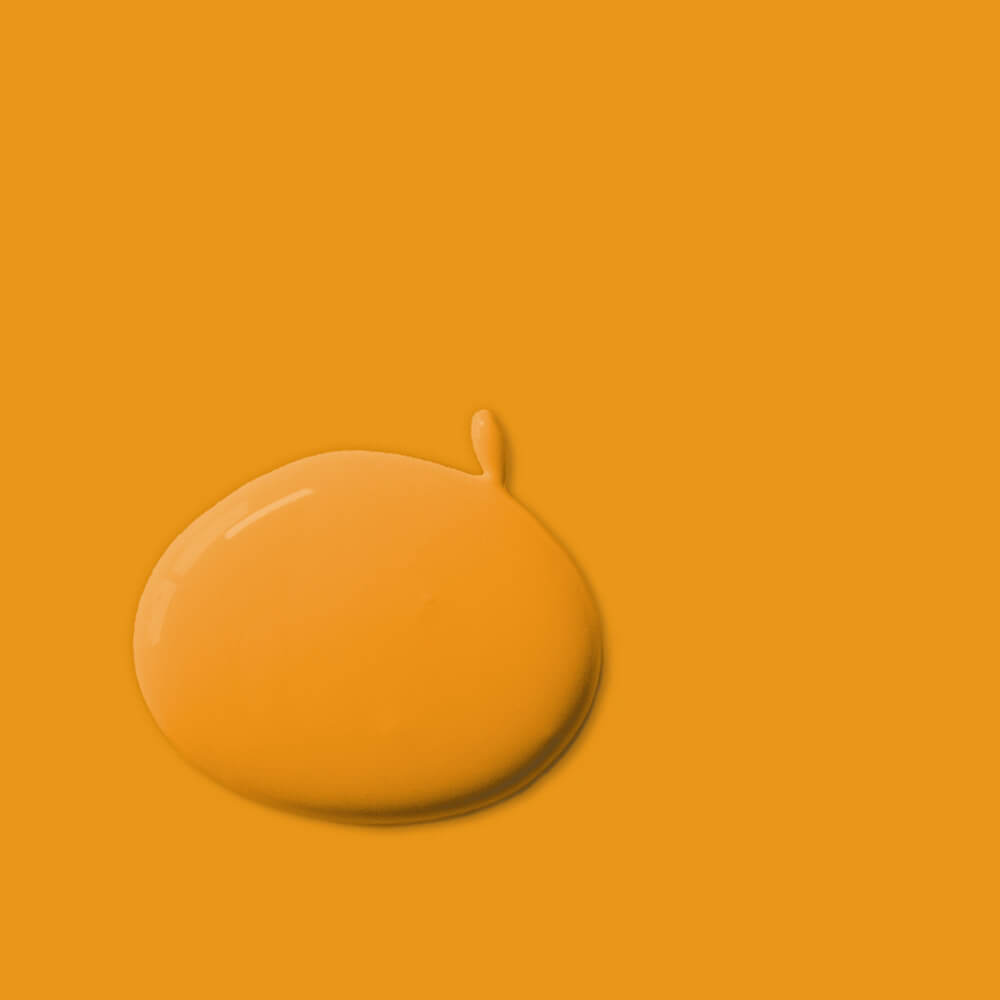 Kreidefarbe Barcelona Orange