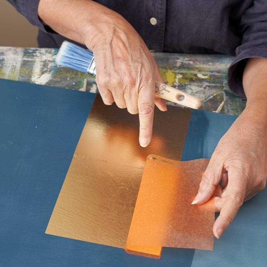 Veredelungsfolie Blattmetall Gold