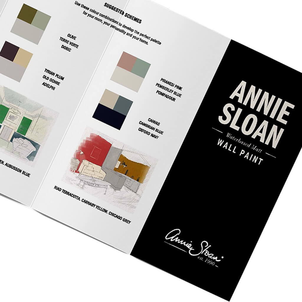 Annie Sloan Wallpaint Farbkarte